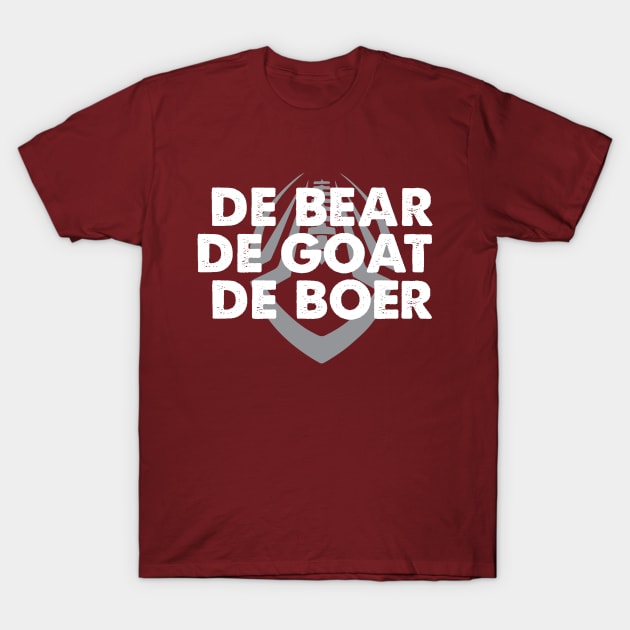 De Bear De Goat De Boer Alabama T-Shirt by For the culture tees